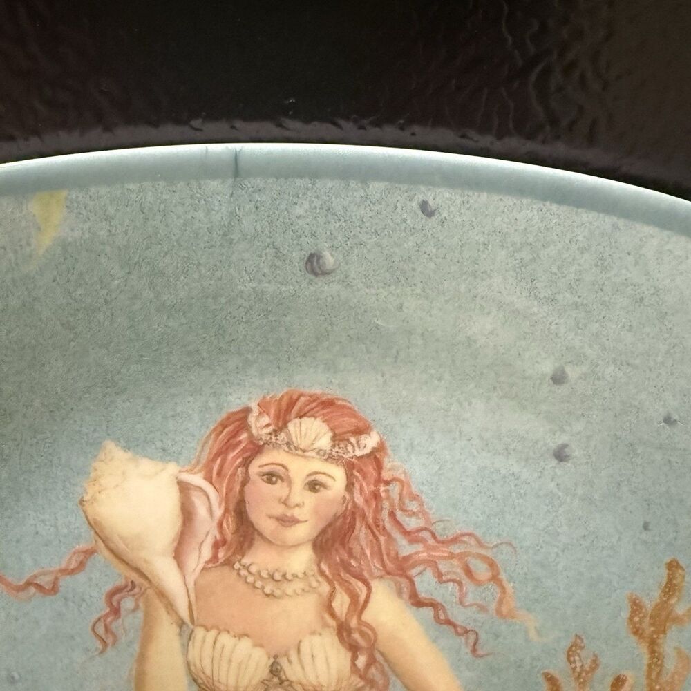 Vintage Certified International Kate Mcrostie Melamine Mermaid Set 13 Pcs. - Picture 14 of 16